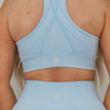 Petal Seamless Sports Bra - Bluebell