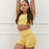 Petal Seamless Shorts - Primrose