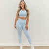 Petal Seamless Leggings - Bluebell