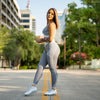 Elevate Seamless Leggings (Grey and White)