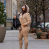 Evolve Sport Hoodie- Latte Brown - Live Evolutionary