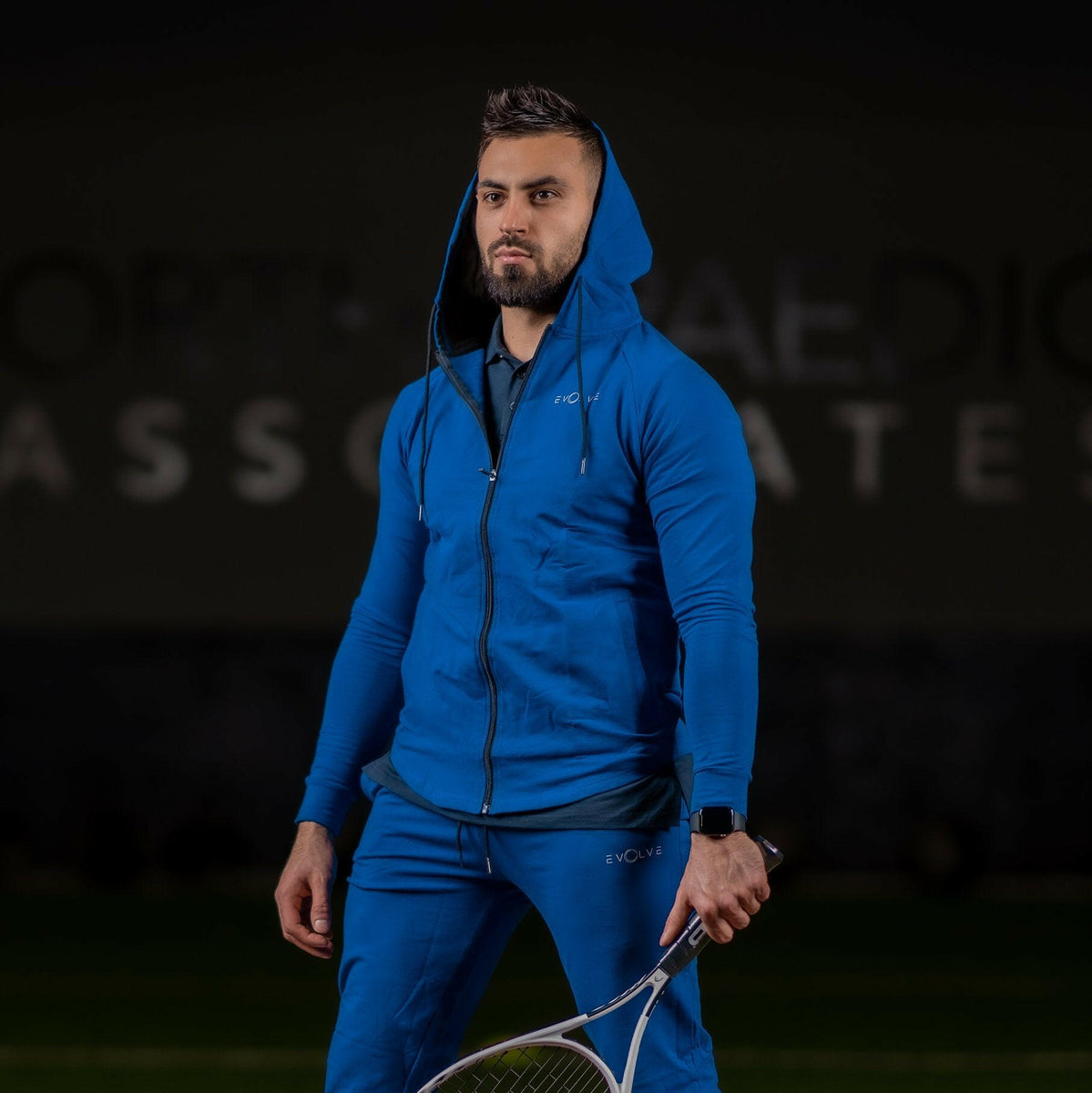 Velocity Track Jacket-Indigo Blue