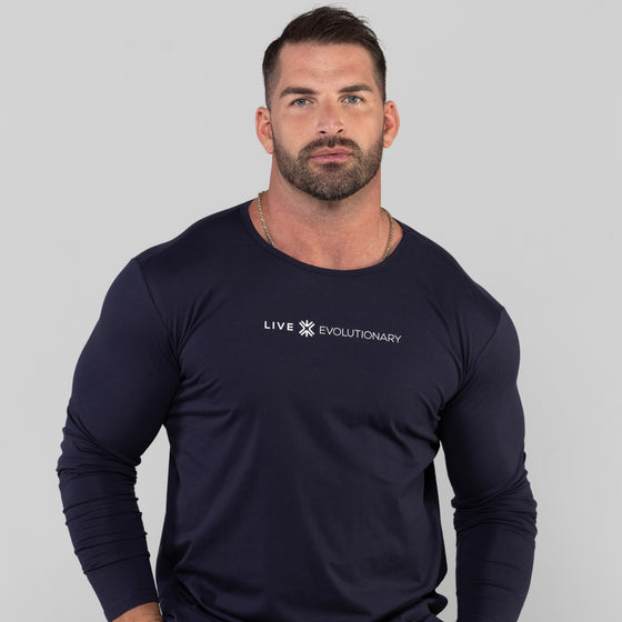 Velocity 2.0 Long-Sleeve - Dark Blue