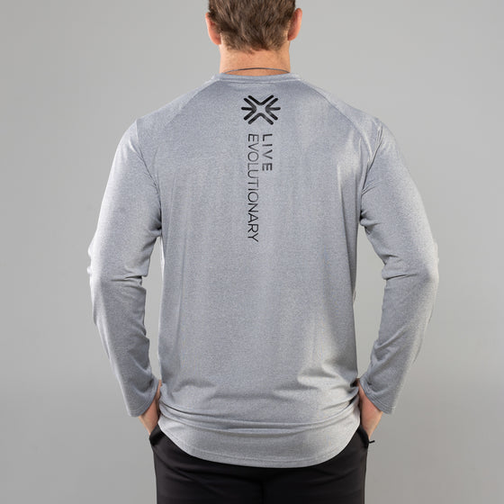 Prime II Long-Sleeve - Heather Grey