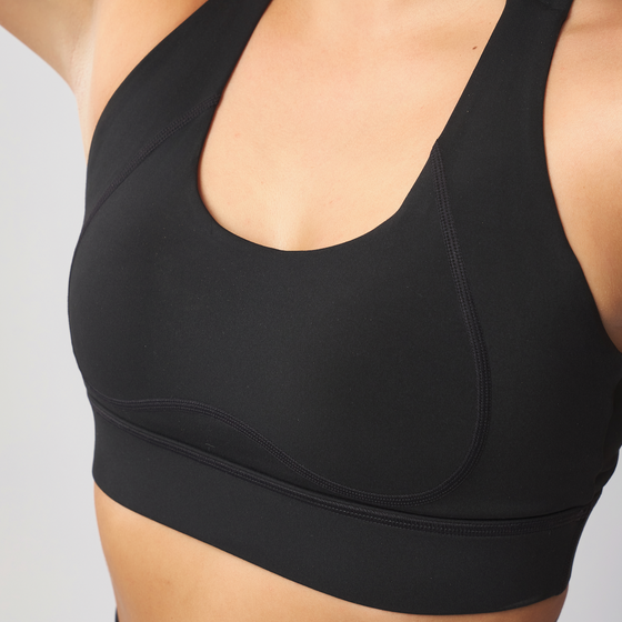 Adore II Sports Bra - Black