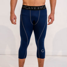  LE 3/4 Compression Leggings - Dark Blue