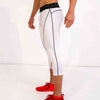 LE 3/4 Compression Leggings - White