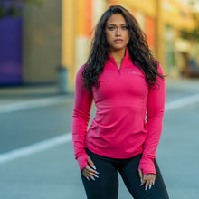  LE Sport LS Polo Shirt - Hot Pink