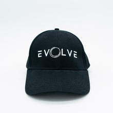  Evolve Fitted Baseball Cap - Black/White - Live Evolutionary