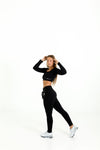 Evolve Sport Leggings (Black) - Live Evolutionary