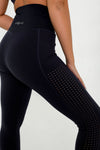 Queen Vee Leggings (Dark Blue) - Live Evolutionary