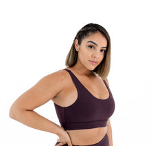  Princess Sports Bra (Plum) - Live Evolutionary