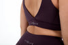 Princess Sports Bra (Plum) - Live Evolutionary